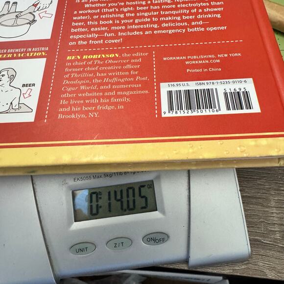 Beer Hacks Book Ben Robinson Tips Tricks bottle opener Gift Funny Gag New Dad - Picture 9 of 12